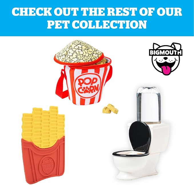 BigMouth Inc Mutt Munchies Lick Mat - Funny Dog Lick Mat - Silicone Pet Licking Toys - Licking Treats Pad - Cute Doggy, Cat Gift