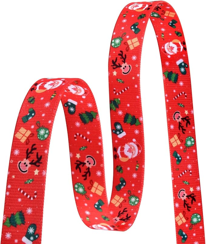 Christmas Dog Collar - Premium Adjustable Dog Collar for Small Medium Large Dogs (Christmas,M)