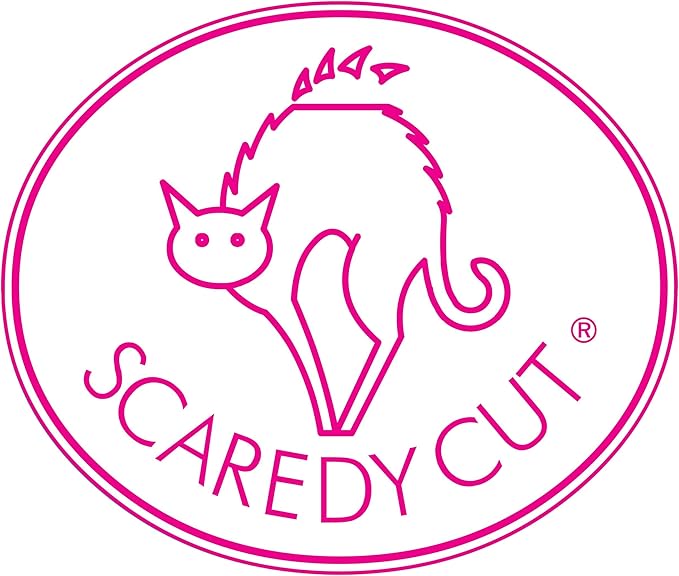 Scaredy Cut NO Buzz Dog Clippers, Tiny Trim Safety Scissor. A Silent Low Noise Pet Grooming Clipper, Right Handed Blue