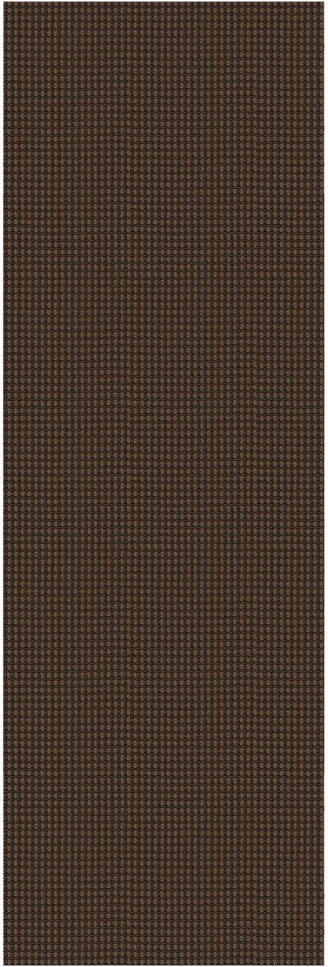 KOZYFLY Runners for Hallways 2x6 ft Washable Kitchen Runner Non Slip Rubber Backed Hall Runners Cotton Entryway Runner Rugs Floor Carpet for Indoor Backdoor Bedroom Kitchen, Reddish Brown/Coffee