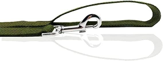 Nylon Dog Leash 8 Feet Long, Walking Training Dog Leashes for Medium Large Dogs