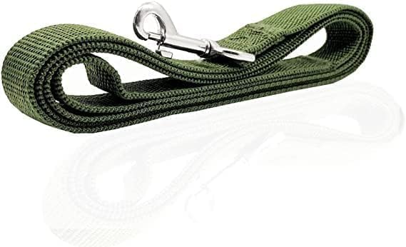 Nylon Dog Leash 8 Feet Long, Walking Training Dog Leashes for Medium Large Dogs