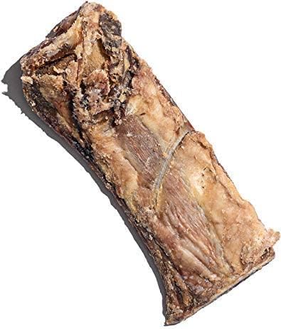 Jack&Pup Rib Bones for Dogs, All Natural Beef Bones for Dogs, Single Ingredient Bone Marrow, Dog Rib Bone Bites (24 Oz Bag)