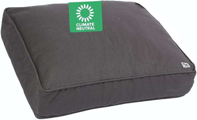 Molly Mutt Medium to Large Dog Bed Cover - I’m A Realist Print - Measures 27”X36”X5’’ - 100% Cotton - Durable - Breathable - Sustainable - Machine Washable Dog Bed Cover