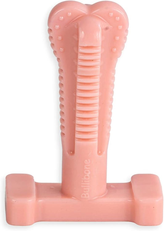 Bullibone Nylon Dog Chew Toy Spin-a-Bone - Interactive Dog Toy, Triggers Natural Instincts, and Improves Oral Health