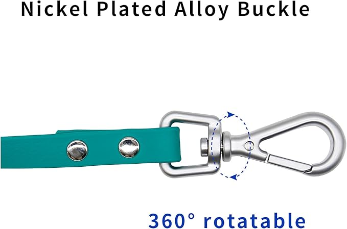 Long Dog Leash Waterproof Recall Training Lead Outdoor Long Line Great for Training, Beach, Play, Camping, or Backyard