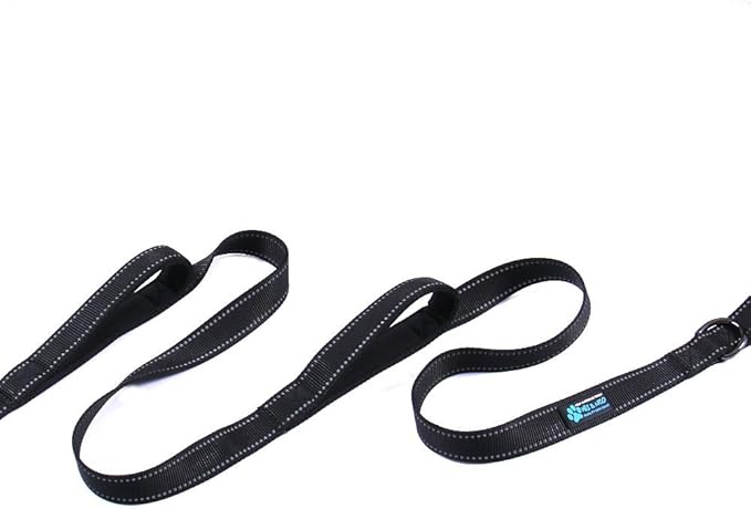 Max and Neo Triple Handle Reflective Traffic Dog Leash (Orange)