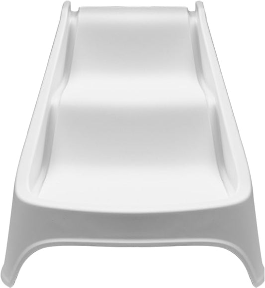 Litter-Litter-Robot 4 Ramp by Whisker, White - Cat Ramp for Litter Box, Custom Fit for Litter-Robot 4, Non-Slip Rubber Feet, Suitable for Small & Elderly Cats, Made in The USA