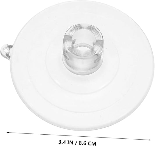 MERRYHAPY 8pcs Cat Window Perch Suction Cups Transparent High-Strength Replacement Parts with Screws for Secure Installation Windows