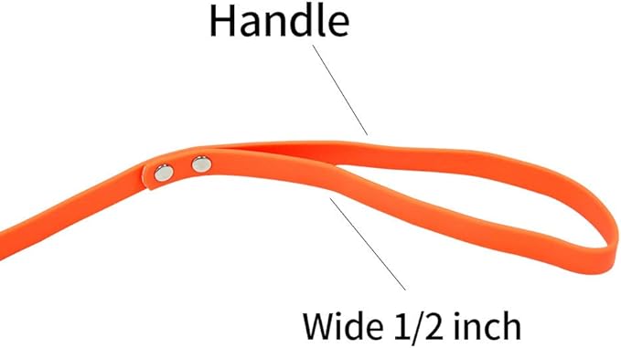 Long Dog Leash Waterproof Recall Training Lead Outdoor Long Line Great for Training, Beach, Play, Camping, or Backyard