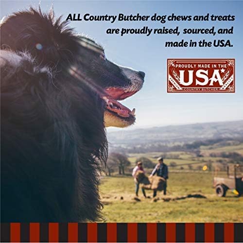 Filled Cow Hooves, Soft to Aggressive Chewers, Small, Medium, and Large Breed Dog Treat, Natural, Tough, Stuffed Chew Toy, Made in The USA, Peanut Butter, 10 Count - Rawhide Free