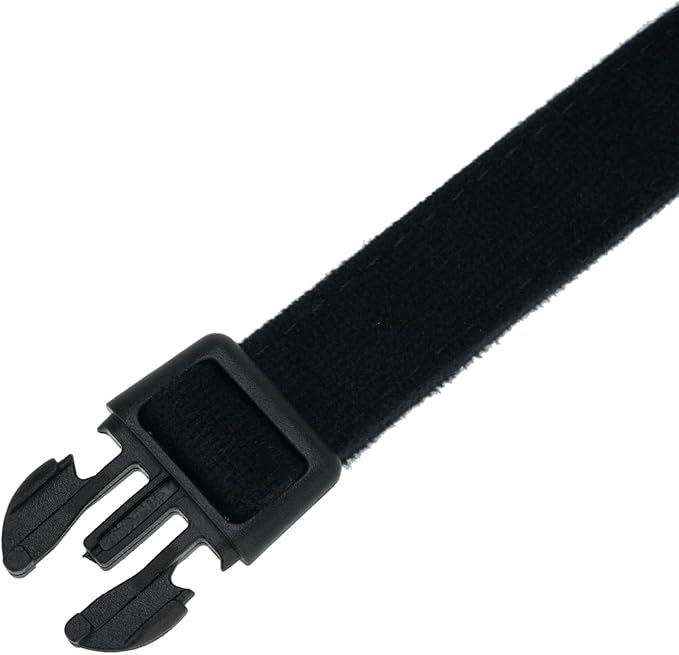 Soft Corduroy Fibric Dog Collar, Quick Side Release Buckle, for Large Dogs.(Black,Large:17-26")