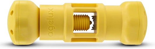 Bully Stick Holder for Dogs - Serrated Metal Chew Holder for Small, Medium, Large Dogs - Securely Holds Bully Sticks - 5.33 Inch Size