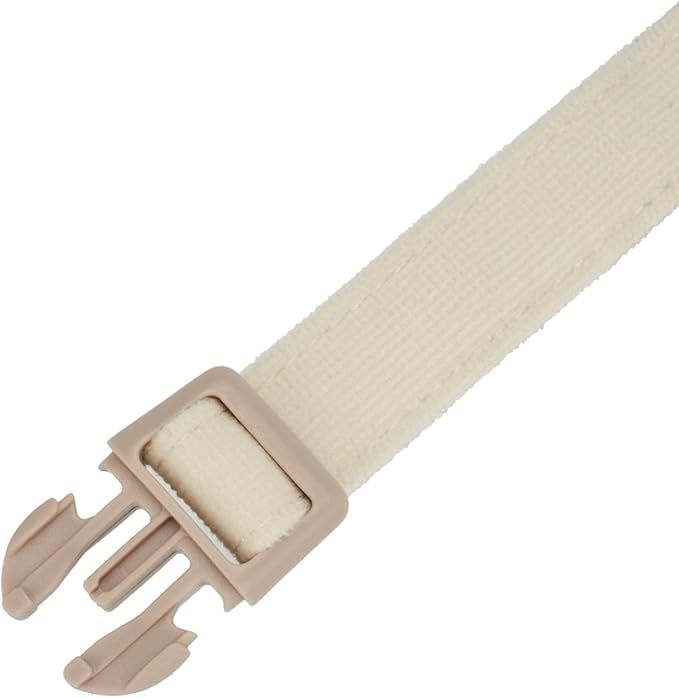 Soft Corduroy Fibric Dog Collar, Quick Side Release Buckle, for Medium Dogs.(White,Medium:12-19")