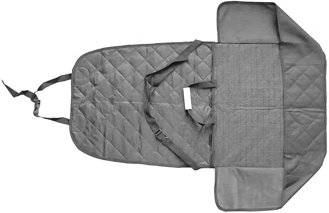 HONEST OUTFITTERS Dog Car Seat Covers, Pet Front Cover for Cars, Trucks, and Suv's - Waterproof & Nonslip Dog Seat Cover(Gray)