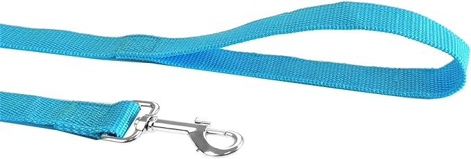 Nylon Dog Training Leash, Traction Rope, 4Ft /5 Foot /6 Feet Long, 5/8 inch 3/4 Inch 1 Inch Wide, for Small and Medium Dogs