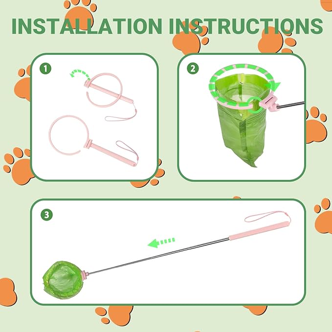 30% Compostable Dog Poop Bags – Plant-Based Cornstarch - Extra Thick, Leak-Proof Dog Bags for Poop - 180 Count - Supports household garbage bags