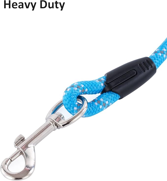 Long Dog Leash for Dog Training 10FT 16FT/30FT/50FT/100FT, Reflective Rope Dog Leash, Heavy Duty Dog Lead for Large Medium Small Dogs Walking Playing, Camping, or Yard
