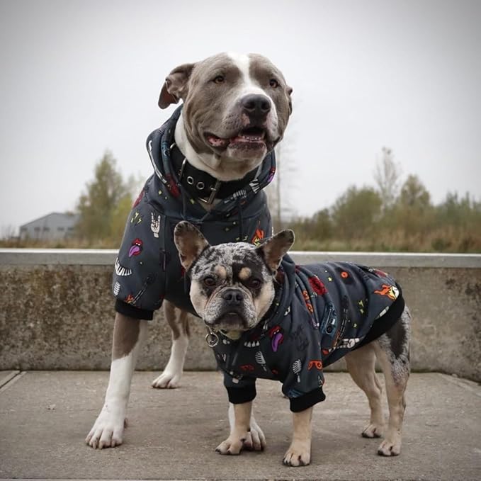 Spark Paws Human Hoodie - Premium Quality, Buttery Soft, Superior Comfort and Fit, Calming Fleece Interior, Suitable for All Styles - Rock and Roll - XL