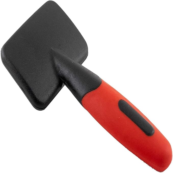 Ryan's Pet Supplies Paw Brothers Mini Pin Tiny Flat Slicker Brush for Dogs, Professional Grade, Stainless Steel Pins, Flexible Head, Comfort Grip, Mini Size, 4.75" x 2.25" x 1.5"