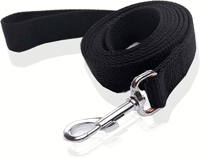 Nylon Dog Leash 8 Feet Long, Walking Training Dog Leashes for Medium Large Dogs