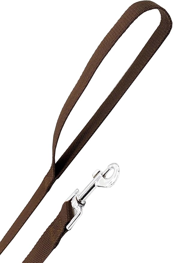 SALO Nylon Training Dog Leash for Small Medium Large Dogs, 3/4 Inch Wide, 20ft 30ft 40ft 50ft Long Leash Dog/Puppy Lead for Obedience Recall Training, Camping, or Backyard