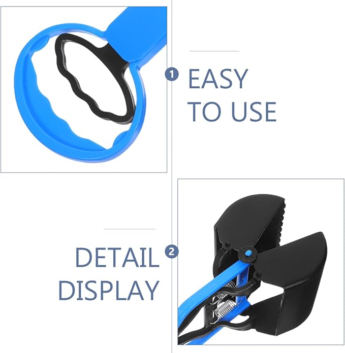 Portable Pet Poop Pickup Clip with Strong Clamp and Lightweight Design Small Dog and Cat Waste Scooper for Indoor and Outdoor Cleaning Easy One-Handed Use Shovel Tool