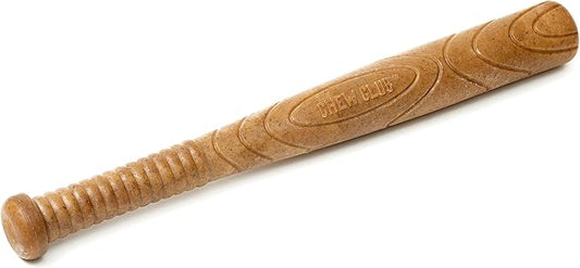 POWERBONE Baseball Bat Dog Toy | Durable Nylon Chew Toy for Aggressive Chewers | Long-Lasting Teething Relief | Keeps Dogs Engaged & Entertained 12"