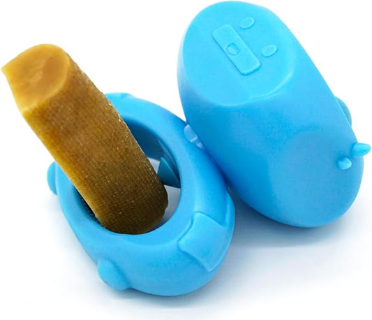 Dog Chew Holder, Bone Holder for Dogs, Holds Yak Chews, Prevent Choking Safety Device