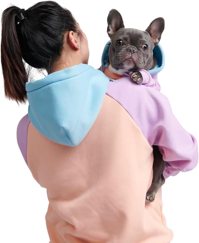 Spark Paws Human Hoodie - Premium Quality, Buttery Soft, Superior Comfort and Fit, Calming Fleece Interior, Suitable for All Styles - Cotton Candy - 2XL