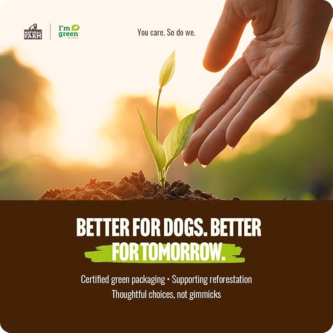 Natural Farm Collagen Sticks (6 Inch, 20 Pack). Odor-Free, 95% Natural Collagen Dog Chews, Supports Healthy Joints, Skin & Coat - Best Rawhide Alternative for Small & Medium Dogs