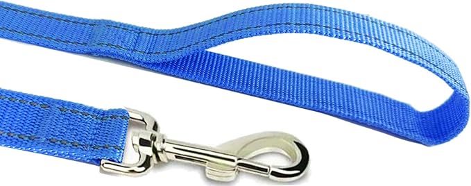 Reflective Dog Leash 4Ft /5 Foot /6 Feet Long, 1 Inch Wide, for Small and Medium Dogs