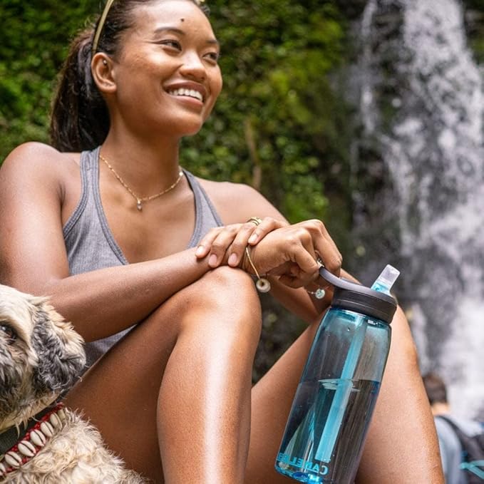 CamelBak Eddy+ Bite Valve Straw Tritan Renew Water Bottle
