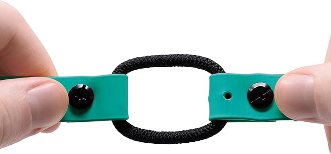 Educator 3/4″ Bungee Dog Collar – Biothane Waterproof & Odorproof, Metal Buckle & D-Ring, Comfort Bungee Loop, Trim-to-Fit – ONLY Fits ME-300, ET-300, ET-400, EZ-900, PE-900, PG-300 – Teal
