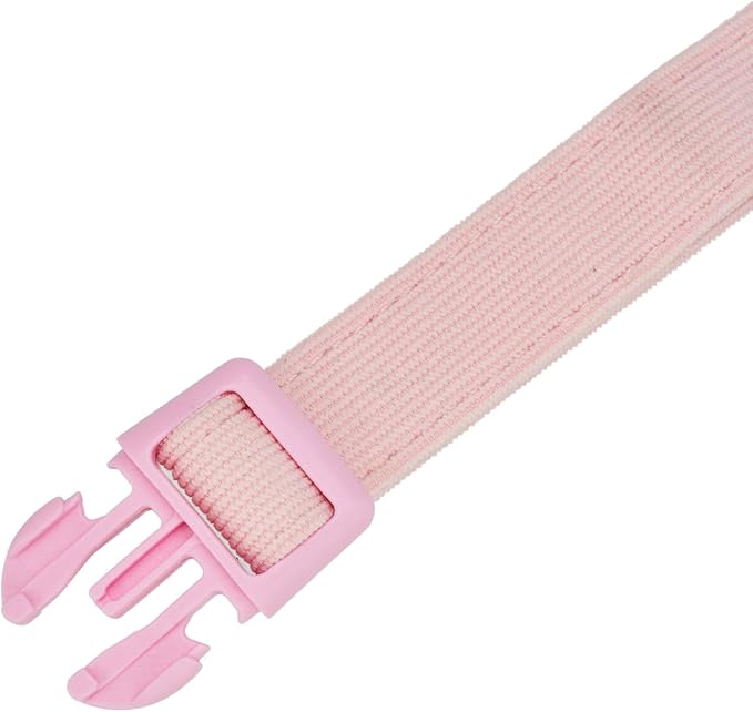 Soft Corduroy Fibric Dog Collar, Quick Side Release Buckle, for Medium Dogs(Light Pink,Medium:12-19")