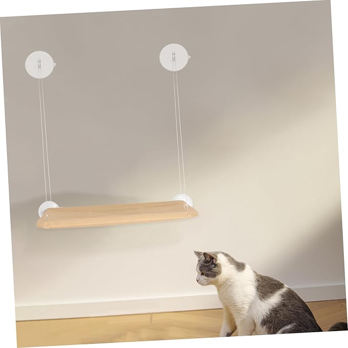 MERRYHAPY 8pcs Cat Window Perch Suction Cups Transparent High-Strength Replacement Parts with Screws for Secure Installation Windows