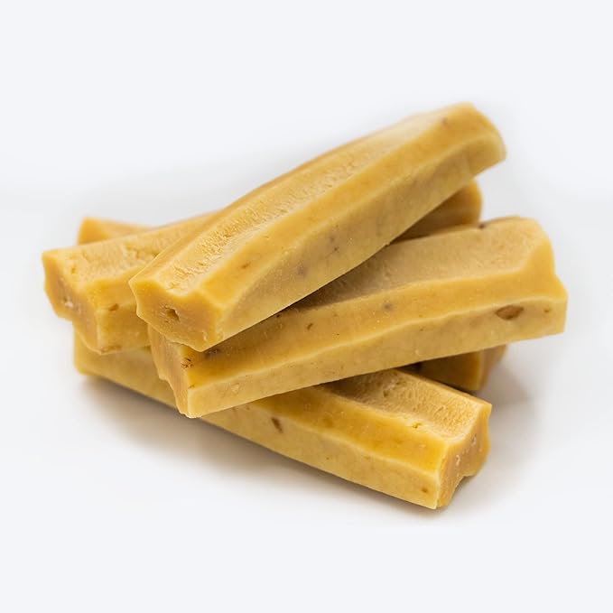 EcoKind Premium Gold Yak Cheese Himalayan Dog Chews, Dog Treats Large Breed, All Natural, High Protein Dog Chew, Bacon, Large - 12+ Chews (3 lbs)