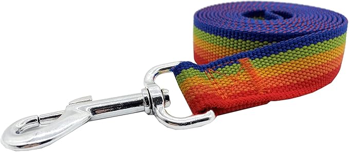 Nylon Dog Training Leash, Traction Rope, 4Ft /5 Foot /6 Feet Long, 5/8 inch 3/4 Inch 1 Inch Wide, for Small and Medium Dogs