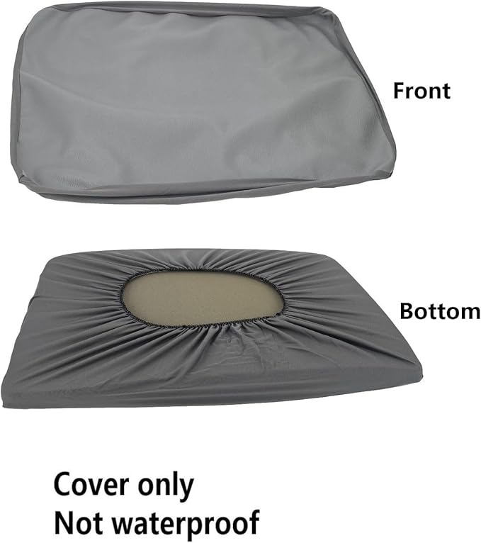 Large Summer Dog Bed Cover Easy Clean Not Waterproof 54 x 44 Inch Grey