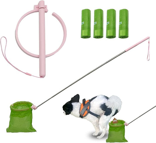 30% Compostable Dog Poop Bags – Plant-Based Cornstarch - Extra Thick, Leak-Proof Dog Bags for Poop - 180 Count - Supports household garbage bags
