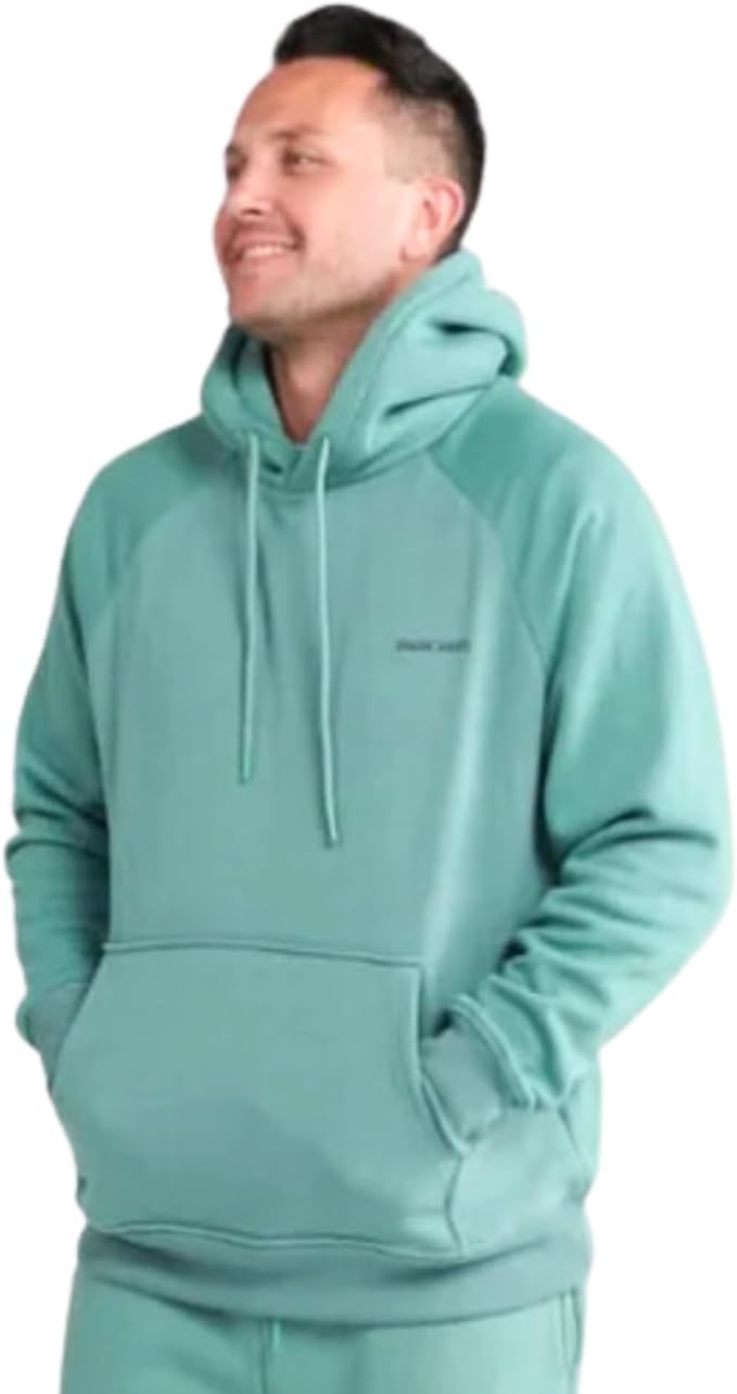 Spark Paws Human Hoodie - Premium Quality, Buttery Soft, Superior Comfort and Fit, Calming Fleece Interior, Suitable for All Styles - Teal - L