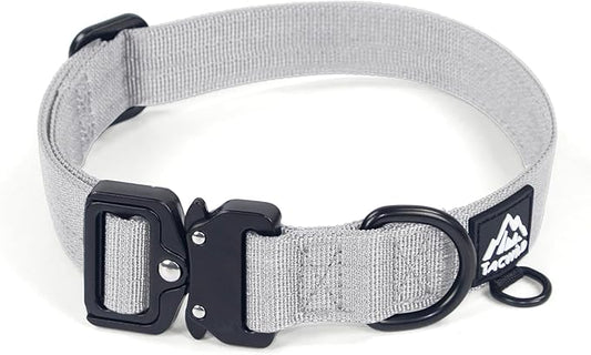 Dog Collar for Large Dogs - Adjustable, Chew Proof Nylon Collar with Metal Quick Release Buckle and D-Ring for Dog Tags (Alaska Daybreak, XS(0.5''Width, Fit 8''-11''))