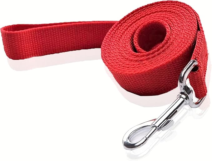 Nylon Dog Leash 8 Feet Long, Walking Training Dog Leashes for Medium Large Dogs