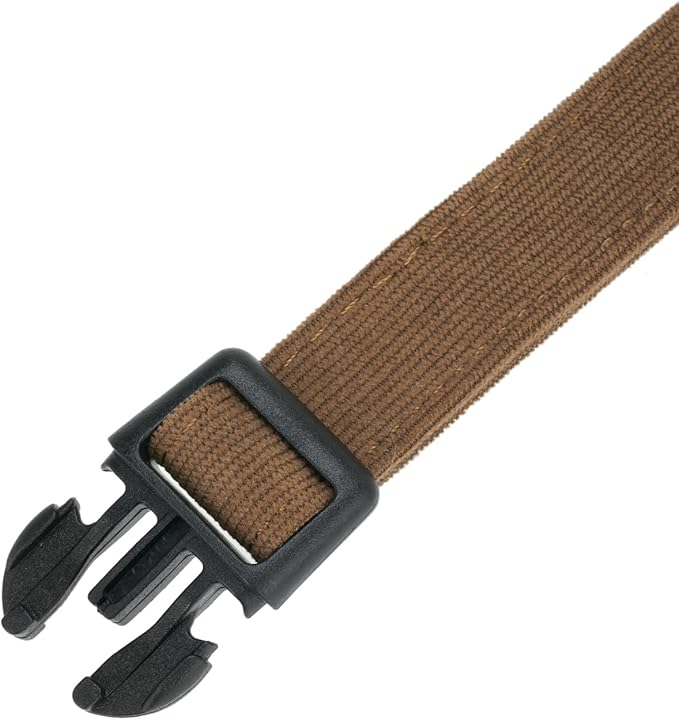 Soft Corduroy Fibric Dog Collar, Quick Side Release Buckle, for Medium Dogs.(Brown,Medium:12-19")
