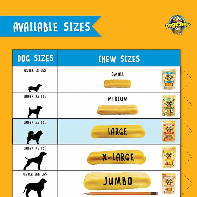 Tibetan Dog Chew Yak Cheese Sticks (1 Large Chew) - Natural, Handmade Large Dog Treats, Long-Lasting, Easy Digest, Ideal for Aggressive Chewers, Supports Oral Health, Grain and Gluten Free