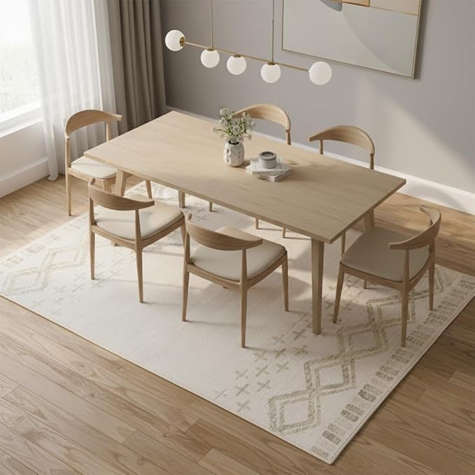 Muddy Mat짰 Tribal 2ft x 10ft Washable Area Rugs for Living Room, Bedroom & Dining Room ??Modern Soft Low Pile Non Slip Carpet ??Pet Friendly Waterproof Foldable Rugs for Home