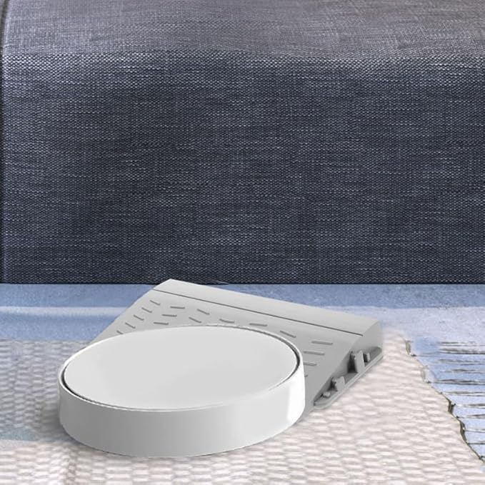 Cabilock Robot Vacuum Threshold Ramp Mat 8.27 Inch Non-Slip Doorway Ramp for Home Use Enhances Sweeping Robot Hill Climbing and Wheelchair Scooter Transition
