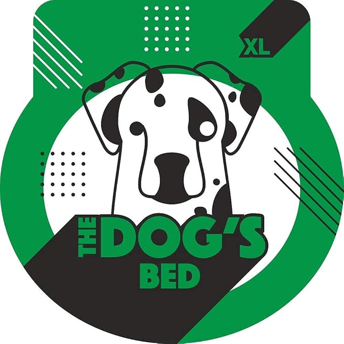 The Dog’s Bed Orthopedic Memory Foam Dog Bed with Bolsters, Oxford Fabric, Blue with Dark Red Trim, XL