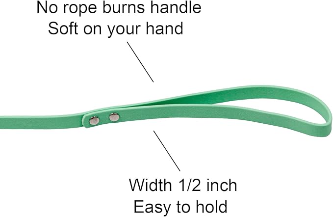 Long Dog Leash Waterproof Recall Training Lead Outdoor Long Line Great for Training, Beach, Play, Camping, or Backyard