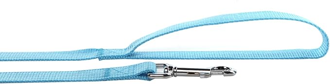 Nylon Dog Leash 16 Feet Long, Walking Training Dog Leashes for Medium Large Dogs(1" X 16 ft, Blue)